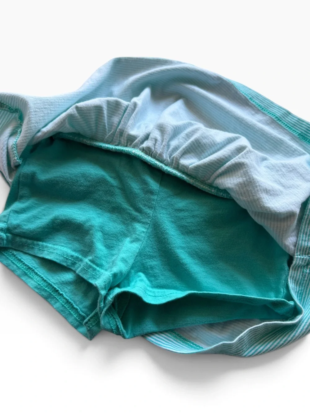OshKosh B'gosh Teal Striped Girls' Skort